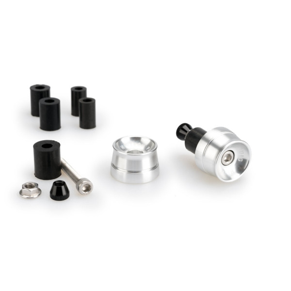 Puig Puig speed bar ends | silver | aprilia tuono v4 1100 factory 2015>2020